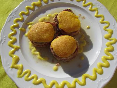 MEDALLONES DE SOLOMILLOS CON ALIOLI DE ALMENDRAS