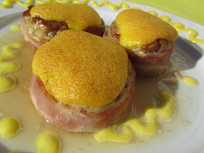 MEDALLONES DE SOLOMILLOS CON ALIOLI DE ALMENDRAS