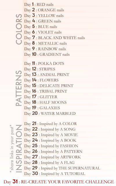 * Desafio uñil 31 dias *