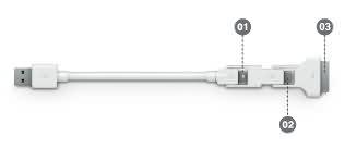 Magic Cable Turbo USB – Bonito multi-cable cargador