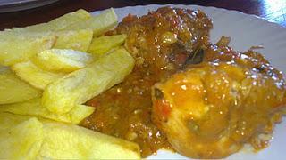 Pollo en salsa con pimientos concurso recetas faciles