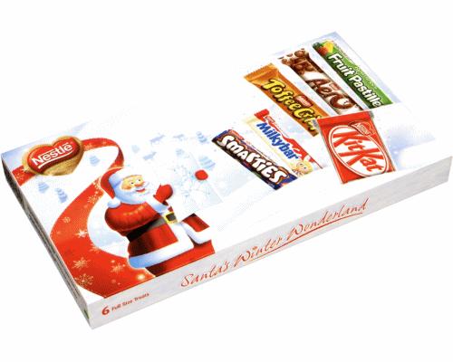 20 packagings con diseño navideño