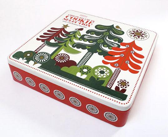 20 packagings con diseño navideño