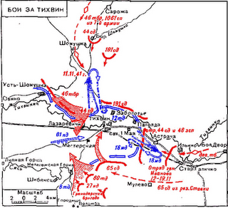 El Ejército Rojo reconquista Tikhvin - 09/12/1941.