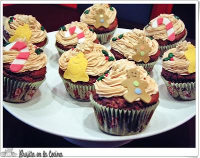 Cupcake navideño