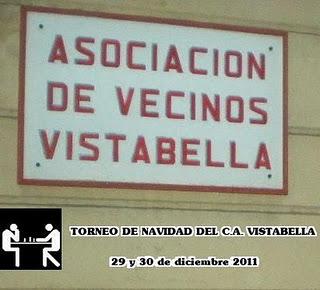 TORNEO DE NAVIDAD C.A.  VISTABELLA 2011