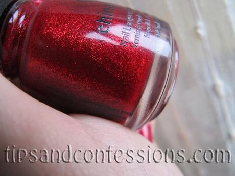 Nail Swatches: Ruby Pumps (China Glaze) Ruby Pumps2