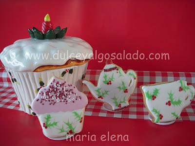 Galletas decoradas....un te con magdalenas??