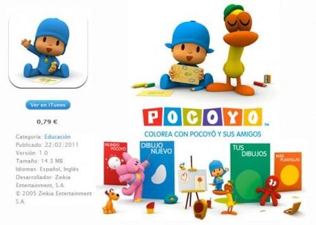 Colorea con Pocoyó y sus Amigos