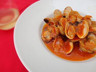 Almejas a la marinera