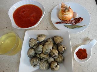Almejas a la marinera