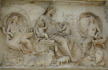 Las diosas madre, la agricultura y la fertilidad