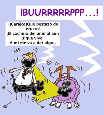 ¡Gracias a Conejito Zombi, cenamos una vez cada medio año!