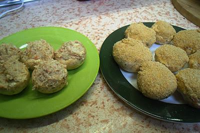 Champiñones rellenos