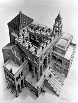 Parménides versus Escher