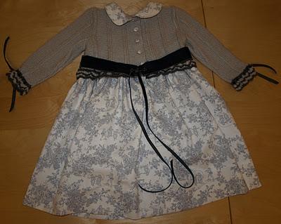 Conjunto en Toile gris... para Daniela y Arturo