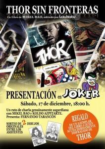 presentaconJoker_baja Presentación de Thor Sin Fronteras en Bilbao