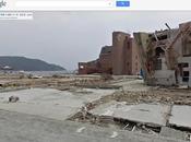 Google Street View devastación tsunami japonés