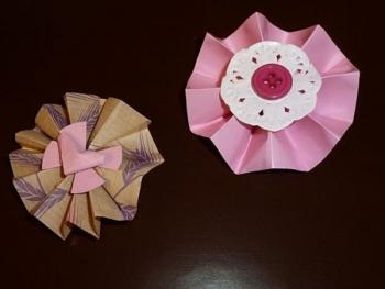 Flores de papel para adonar nuestros regalos