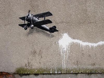 Banksy se pone las pilas