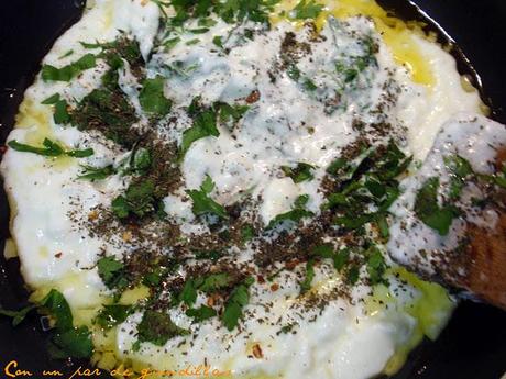 Macarrones con yogur