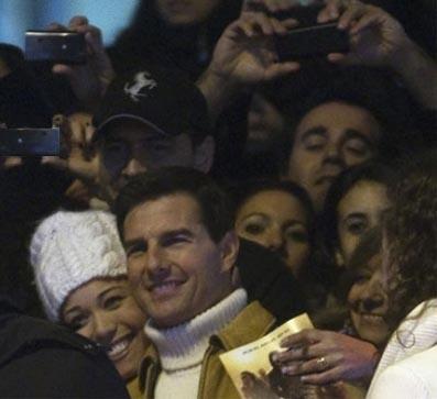 Tom Cruise, fantastico estreno en Madrid de Mi-4 Protocolo Fantasma. Fotos y Vídeo.