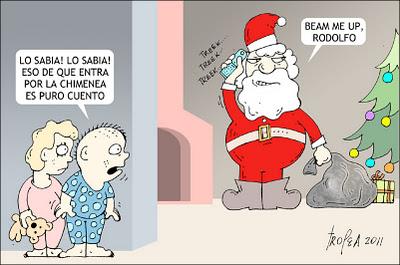 Viñetas navideñas 1: El secreto de Santa