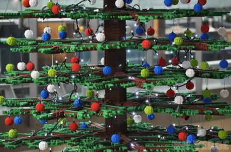 El árbol de Navidad de Lego más grande del mundo