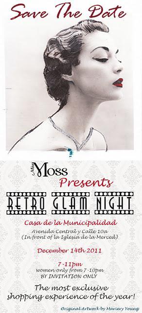 Retro Glam Night, un evento exclusivo