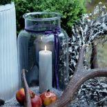 Jarrones y botellas de vidrio Vintage