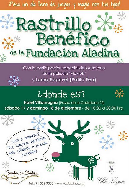 Rastrillo Benéfico Fundación Aladina