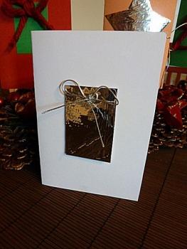 Tarjetas de Navidad hechas con cartulina