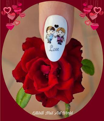 Manicura de aniversario de boda 2023