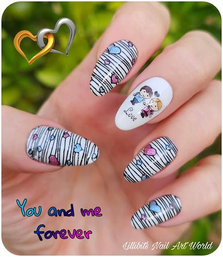 Manicura de aniversario de boda 2023