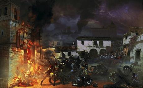 La batalla de Uclés en 1809 La batalla de Uclés en 1809