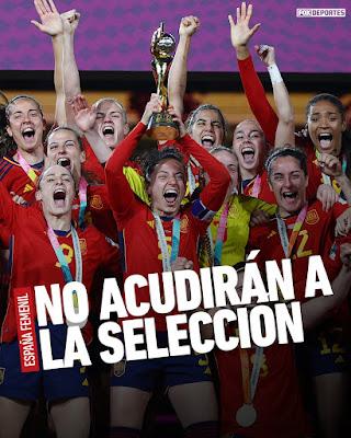 El ultimátum de las jugadoras de la selección.