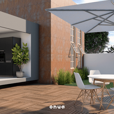 Revestimiento efecto óxido para exteriores Revestimiento efecto óxido para exteriores