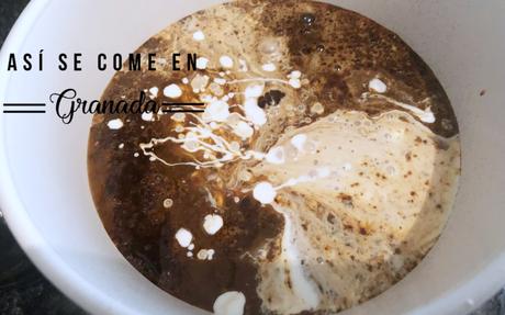 Crema de café ligera