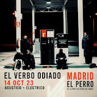 Concierto de El verbo odiado en El perro de la parte de atrás del coche