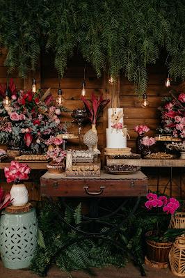 Mesa dulce para una boda