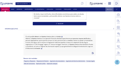 Lefebvre presenta GenIA-L, la primera solución basada en IA generativa para profesionales del sector jurídico