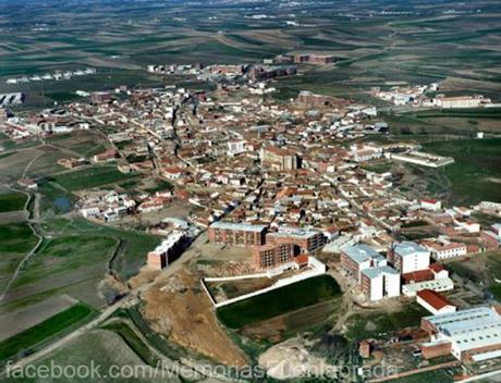 Vista aérea de Fuenlabrada en la década de los 70