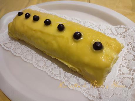 Brazo de gitano de limón y queso Brazo de gitano de limón y queso