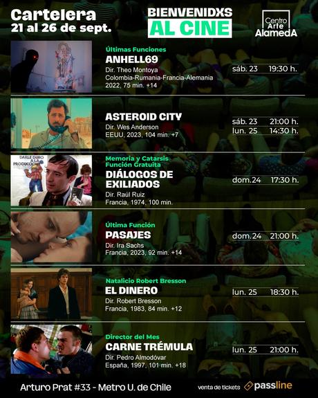 Descubre la Cartelera del Centro Arte Alameda del Jueves 21 al Martes 26 de septiembre 625db7f7-c01b-9512-5e56-4dbcaaad2115