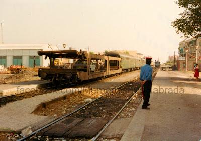El Ferrobús y el Lusitania en 1979