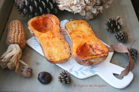 Calabaza asada, freidora de aire, air fryer Calabaza asada en freidora de aire El Ágora de Ángeles
