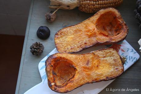 Calabaza asada, freidora de aire, air fryer Calabaza asada en freidora de aire El Ágora de Ángeles