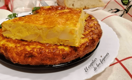 tortilla de calabacín y patata