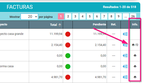 Ver la información de la factura en Cloud Gestion Ver la información de la factura en Cloud Gestion