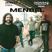 Concierto de Mendel en Sala Cadavra